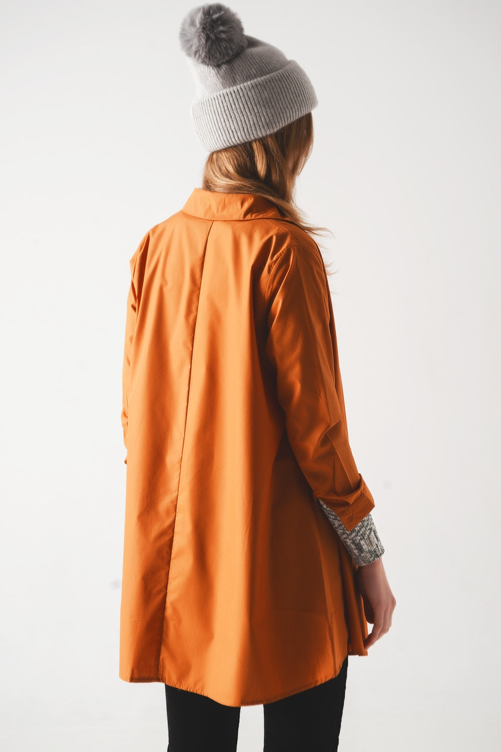 Camisa oversize en óxido de poleline Q2
