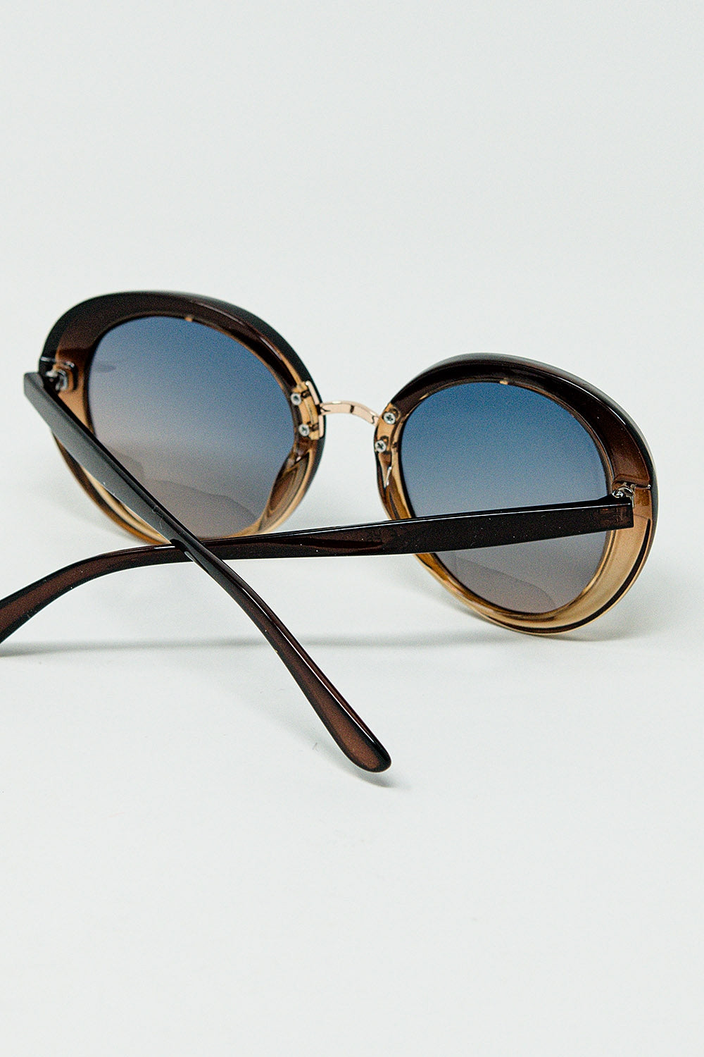 Gafas de sol ovaladas Golden Sunset Spot Q2
