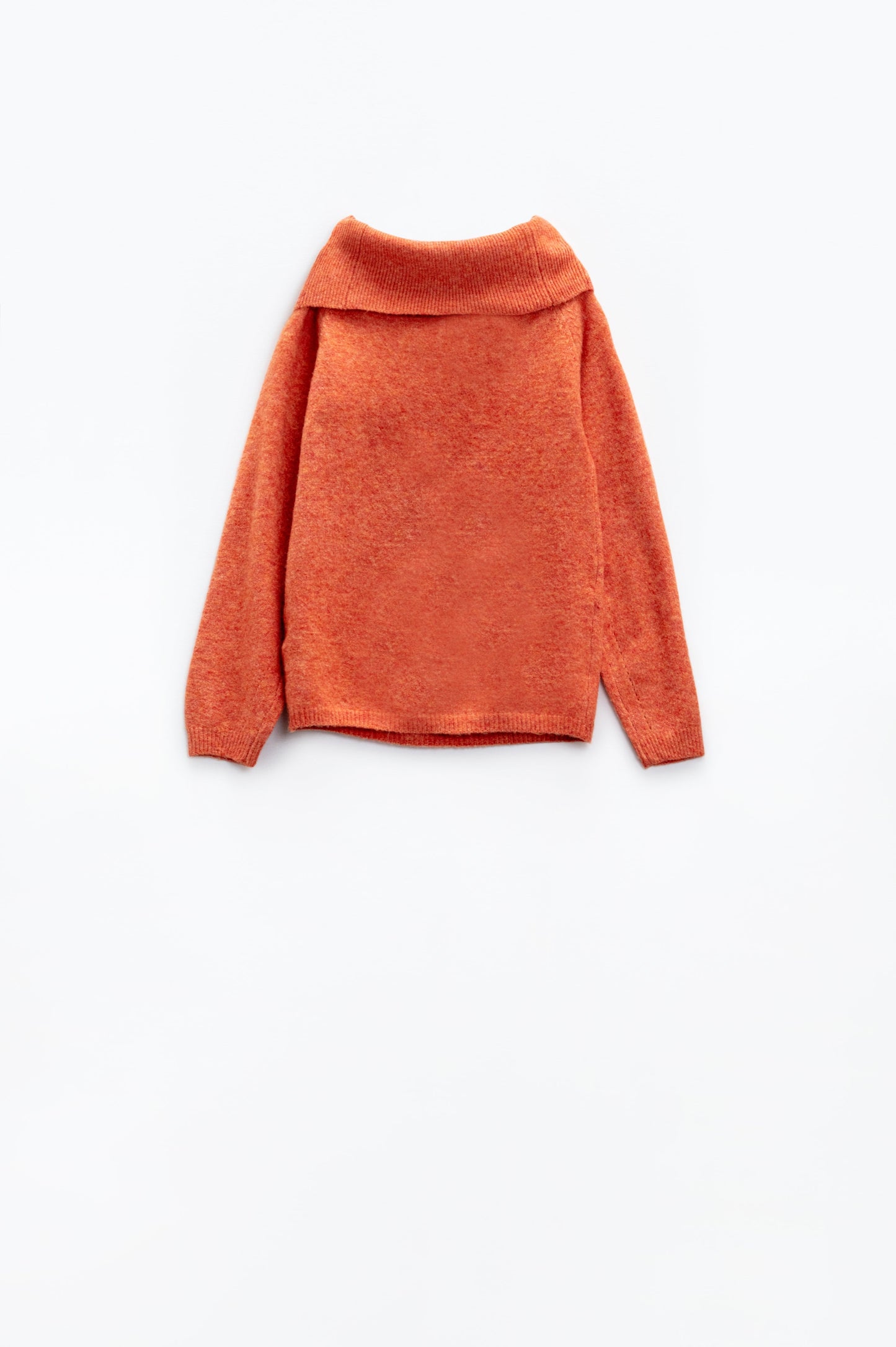 Jersey naranja con escote barco Q2
