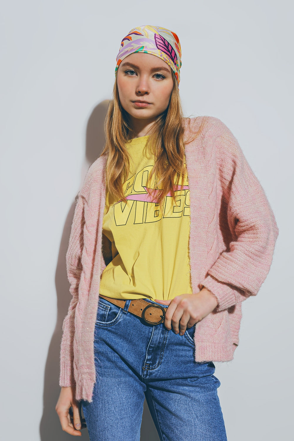 Rebeca de punto rosa Q2