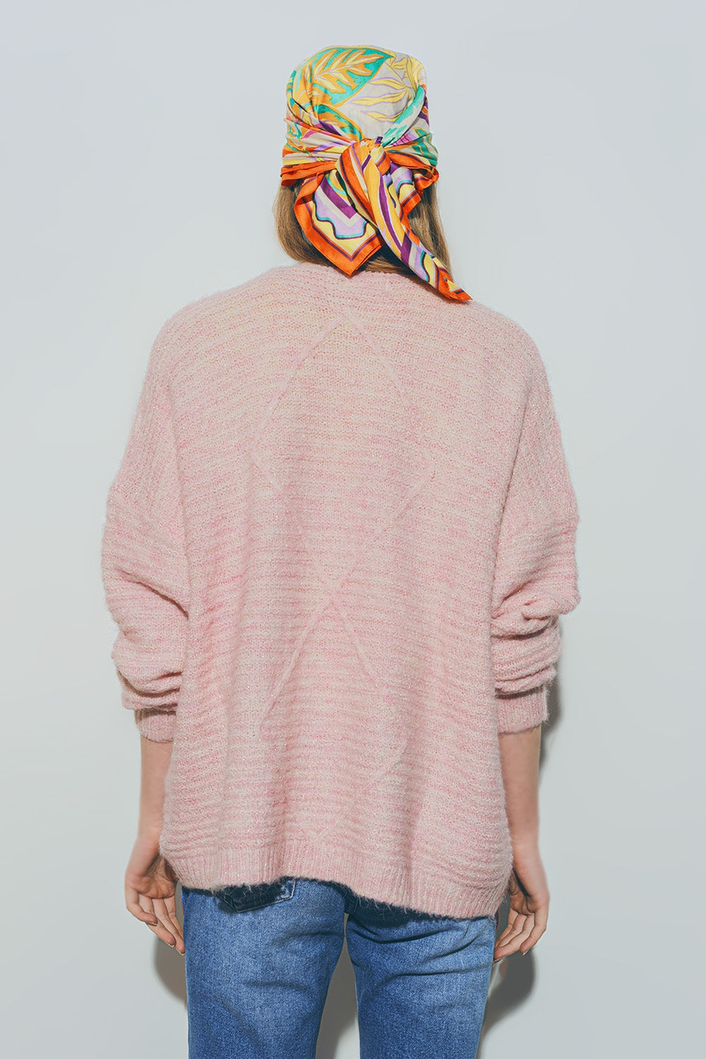 Rebeca de punto rosa Q2