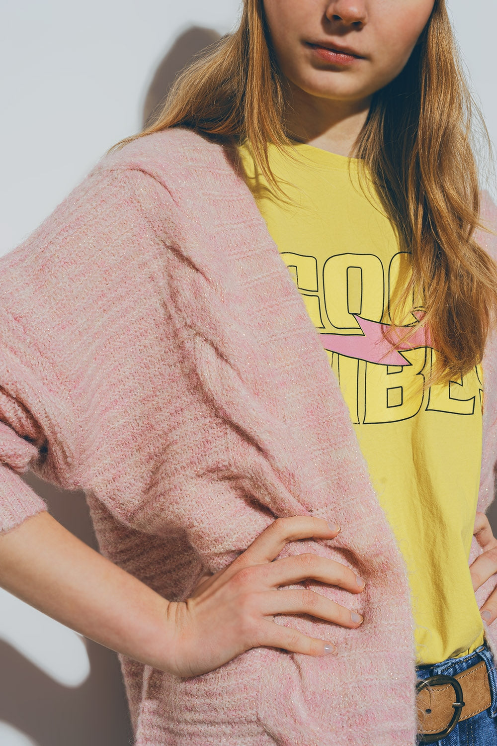 Rebeca de punto rosa Q2