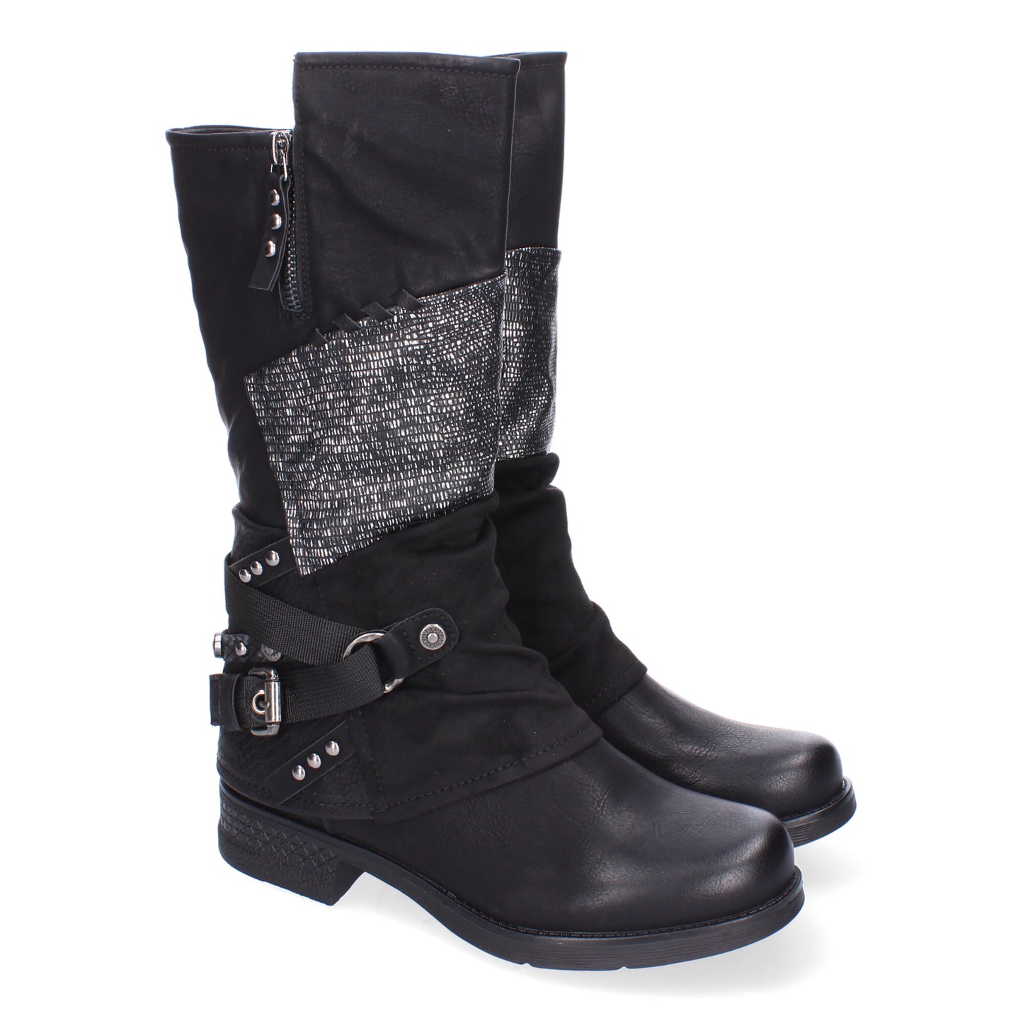 F6373-Negro DropshippingZapatos.com