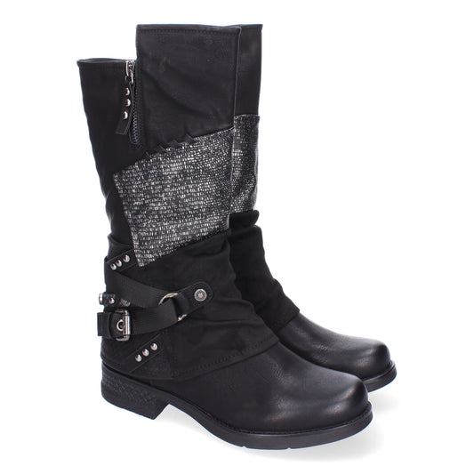 F6373-Negro DropshippingZapatos.com