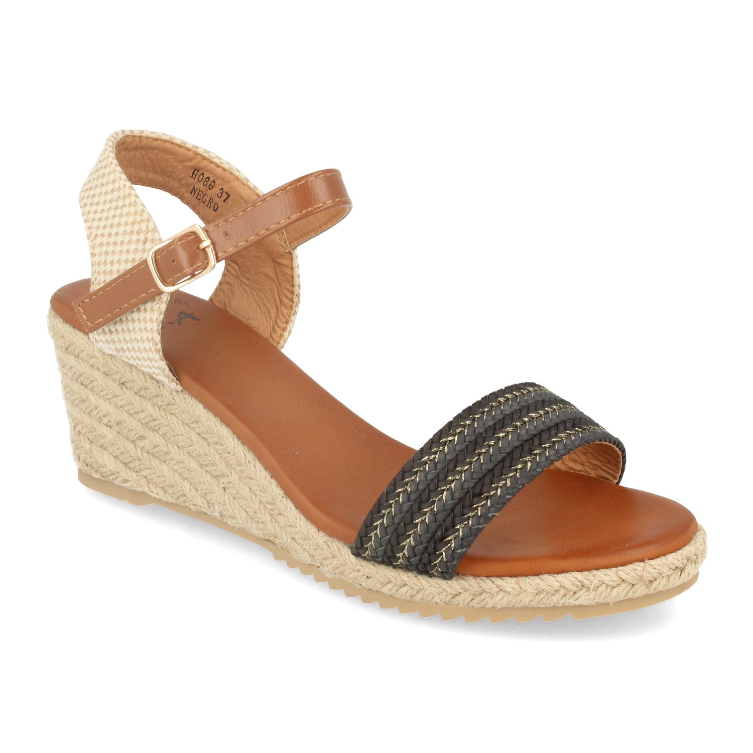 H086-Negro DropshippingZapatos.com