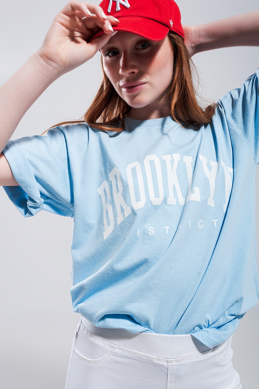 Camiseta azul Brooklyn Q2