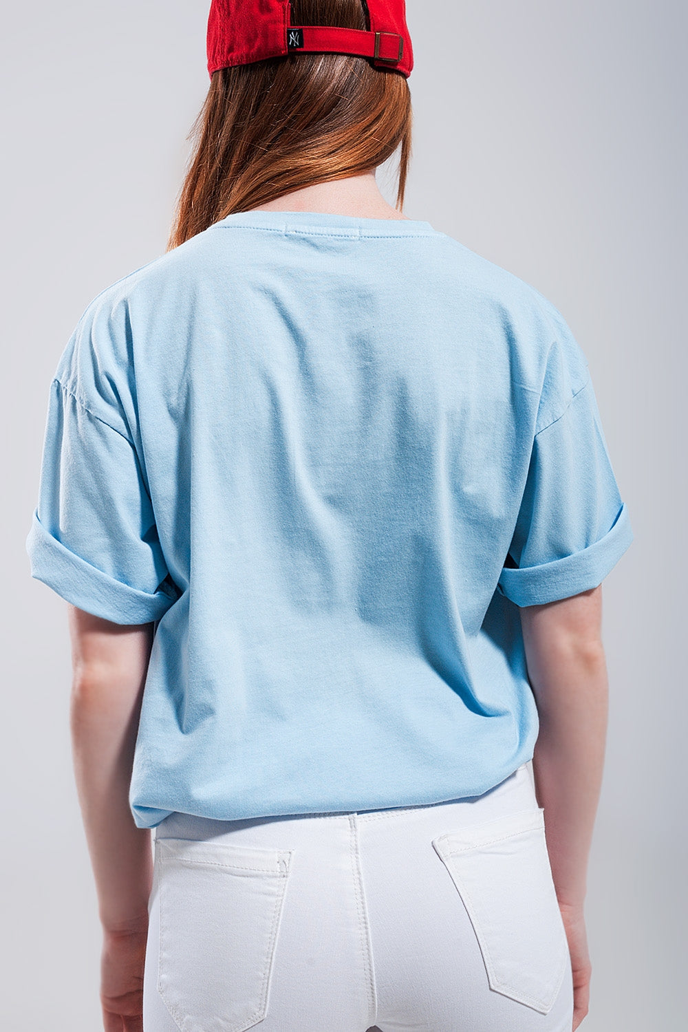 Camiseta azul Brooklyn Q2