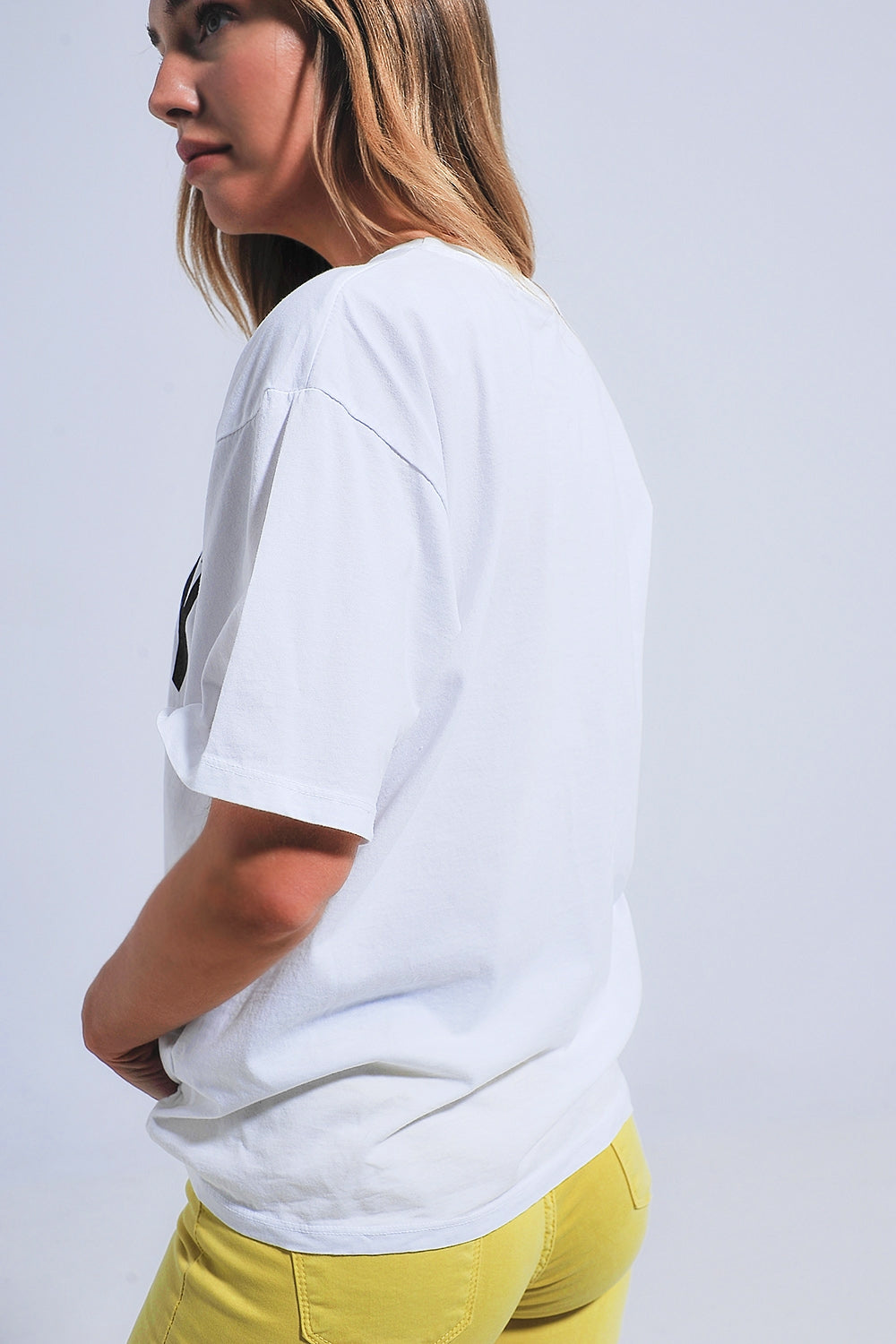 Camiseta blanca Brooklyn Q2