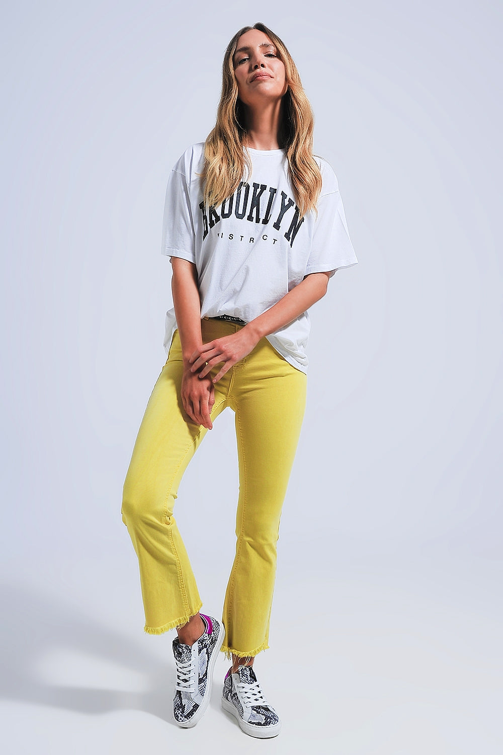 Camiseta blanca Brooklyn Q2