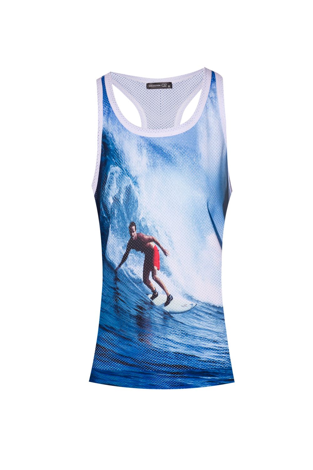 Camiseta con estampado foto surf Q2