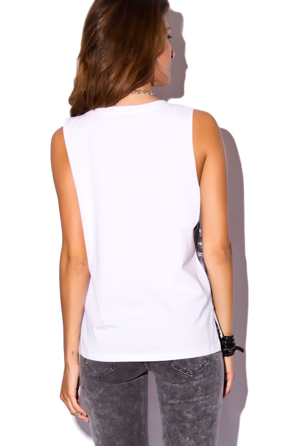 Camiseta estampado bandera Q2