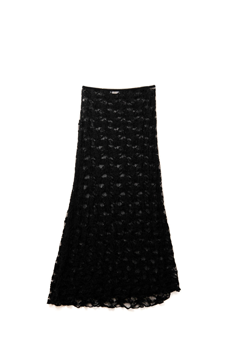 Falda larga negra estilo bohemio Q2