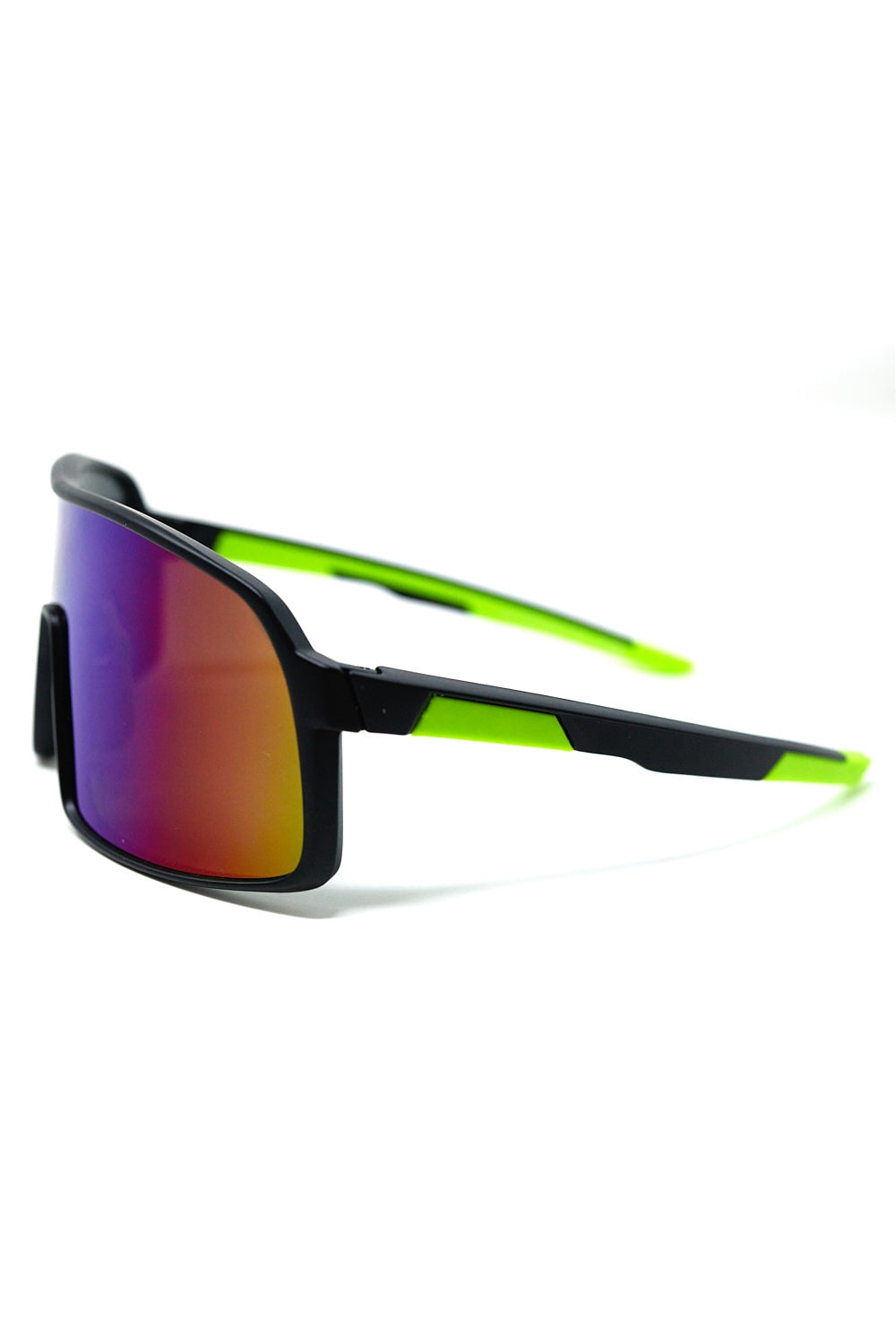 Gafas de sol deportivas polarizadas en azul rojo degradado Q2