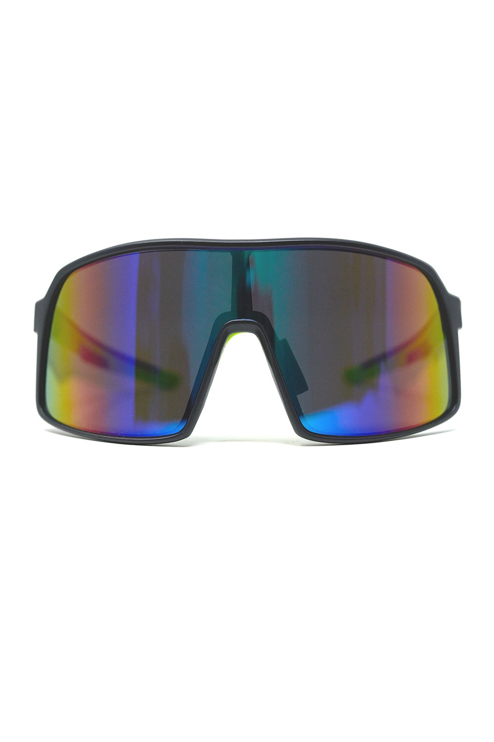Q2 Gafas de sol deportivas polarizadas en azul rojo degradado