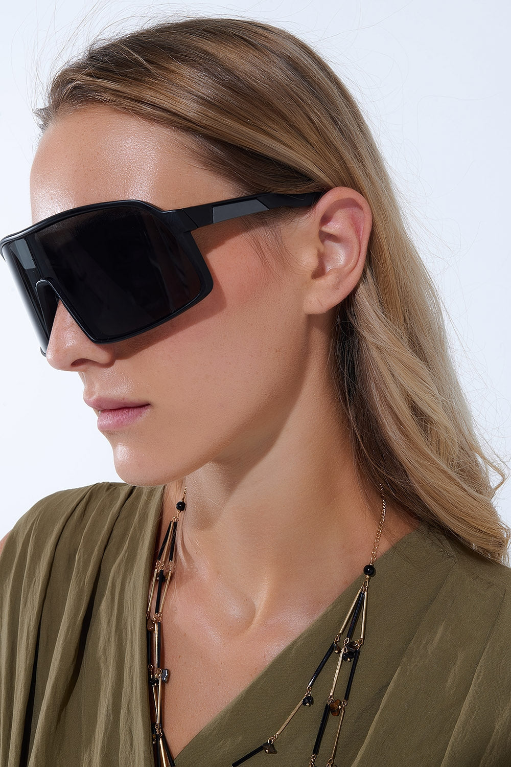 Gafas de sol deportivas polarizadas en negro Q2