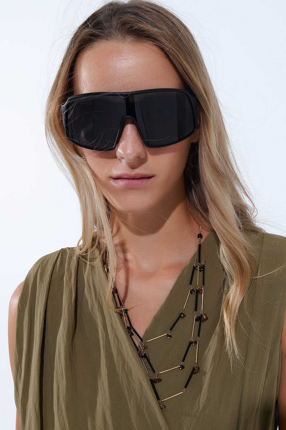 Gafas de sol deportivas polarizadas en negro Q2