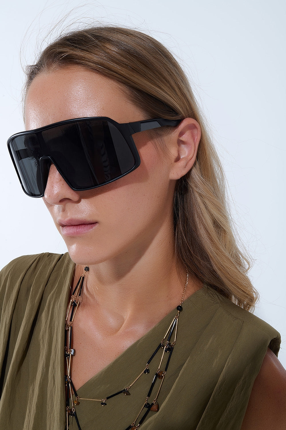 Gafas de sol deportivas polarizadas en negro Q2