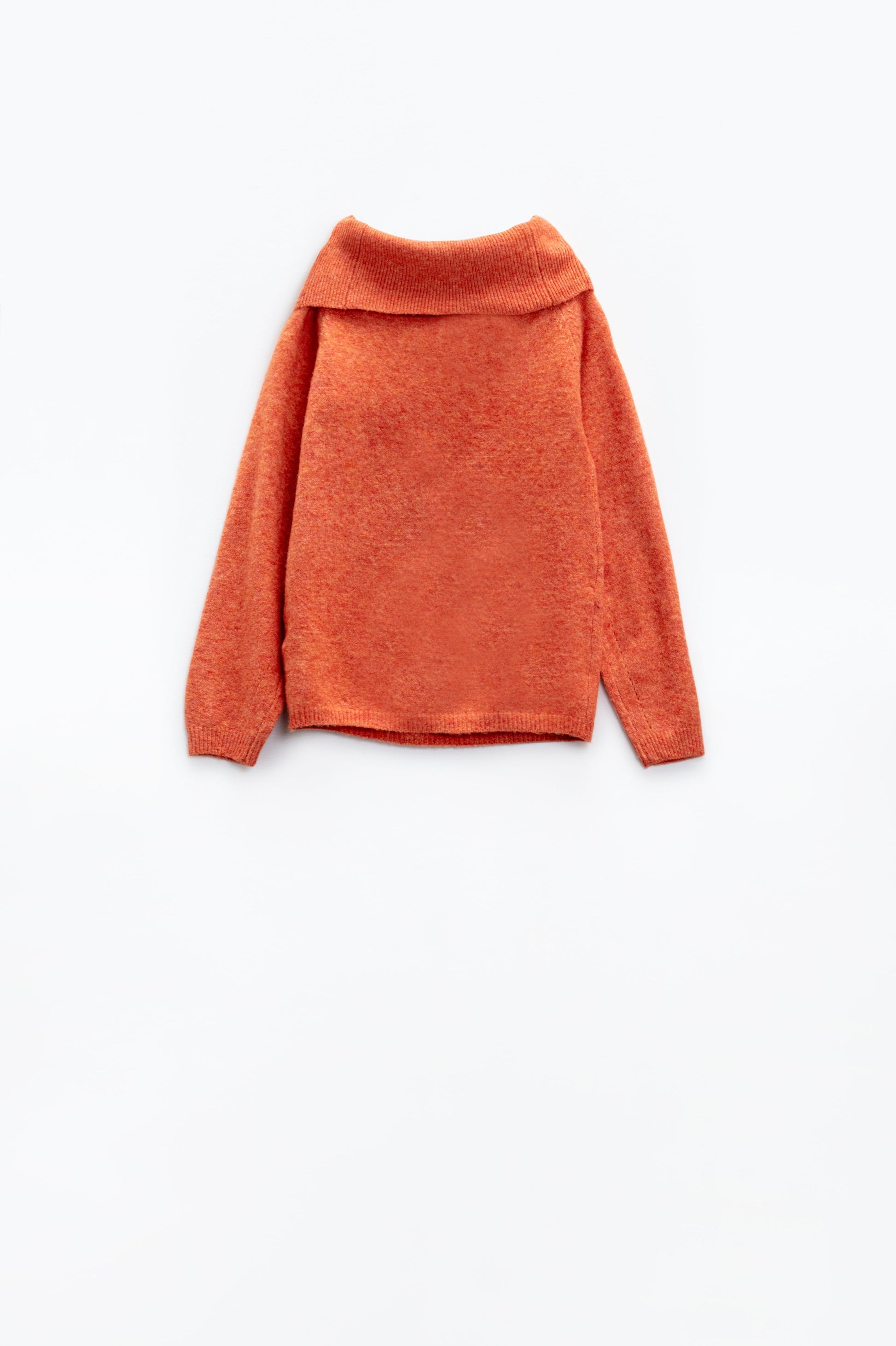 Jersey naranja con escote barco Q2