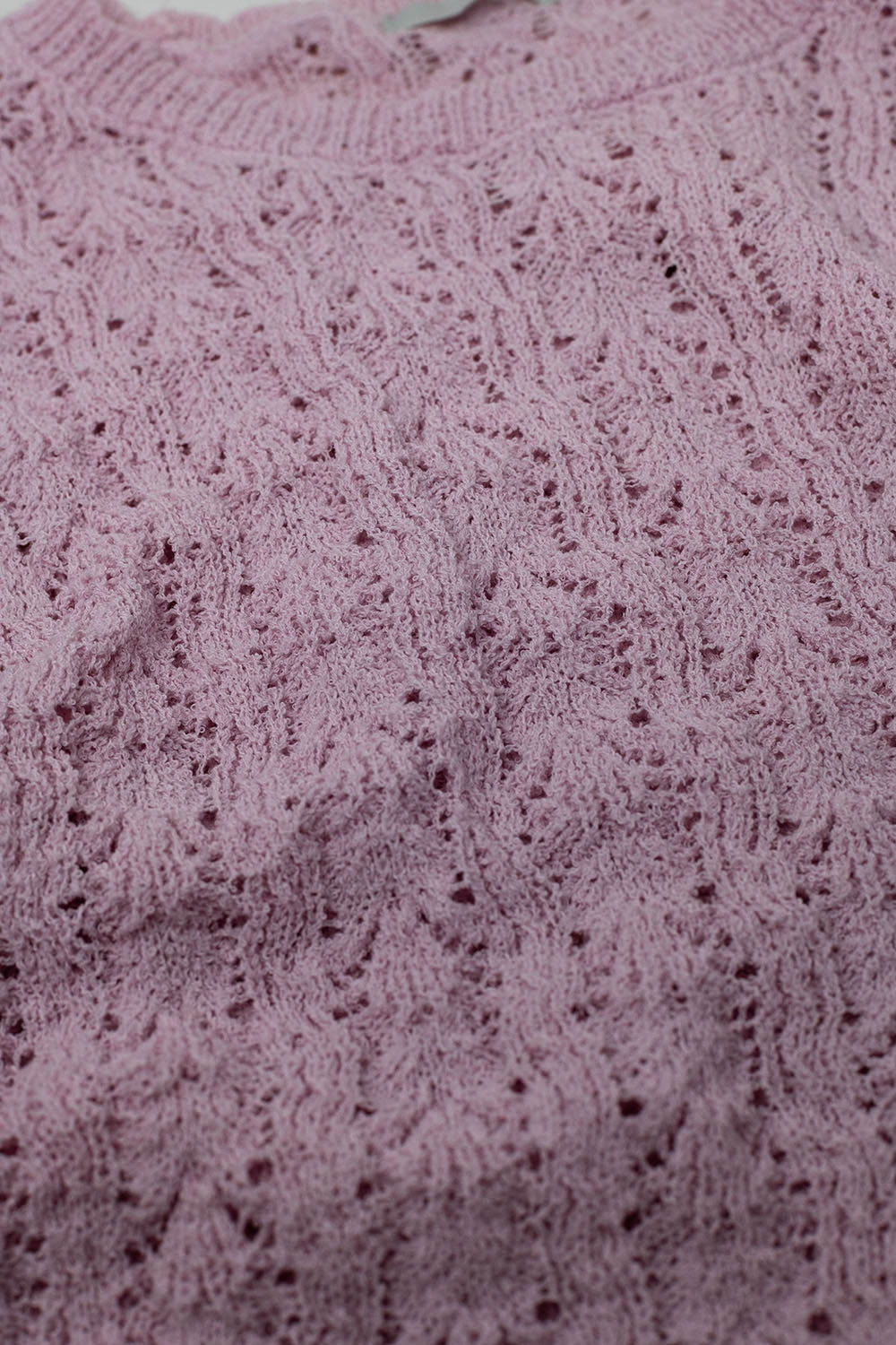 Jersey rosa con mangas acampanadas Q2
