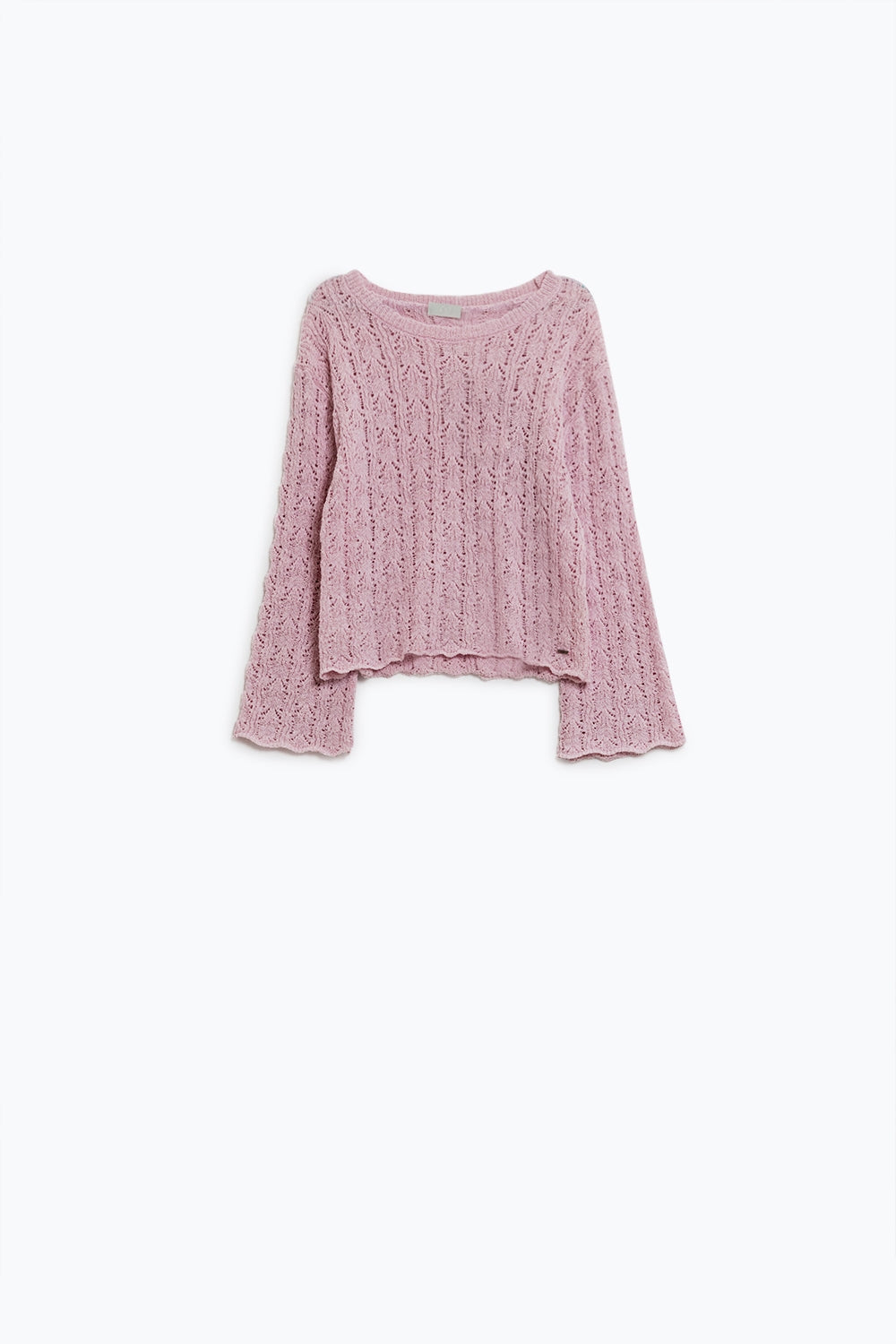 Jersey rosa con mangas acampanadas Q2