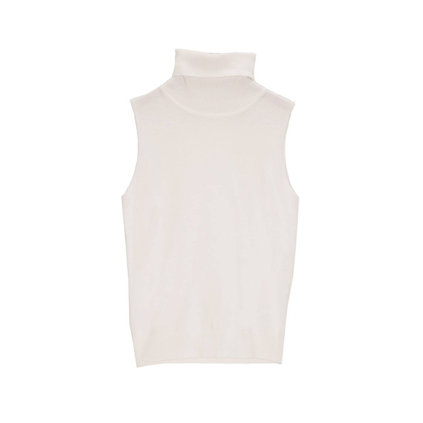 Jersey sin mangas en color crema Q2