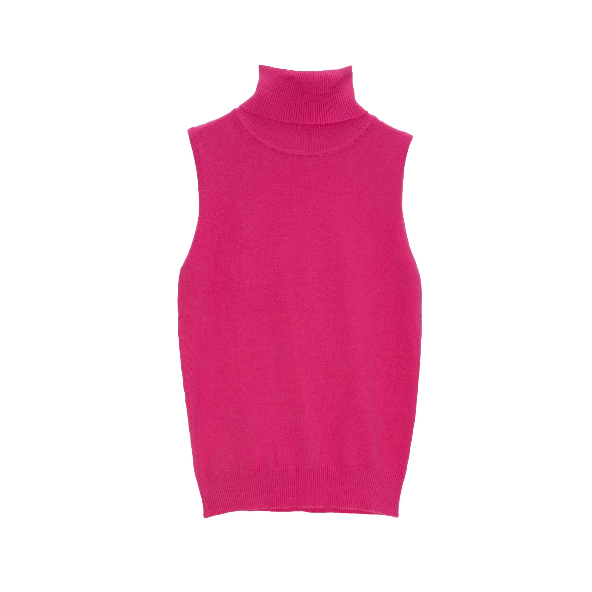 Jersey sin mangas en color fucsia Q2