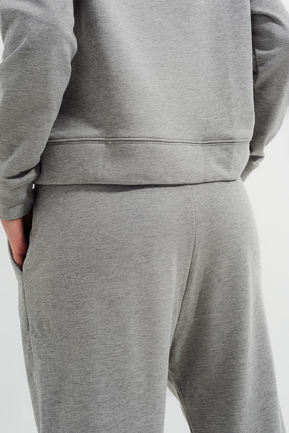 Jogger gris claro jaspeado Q2