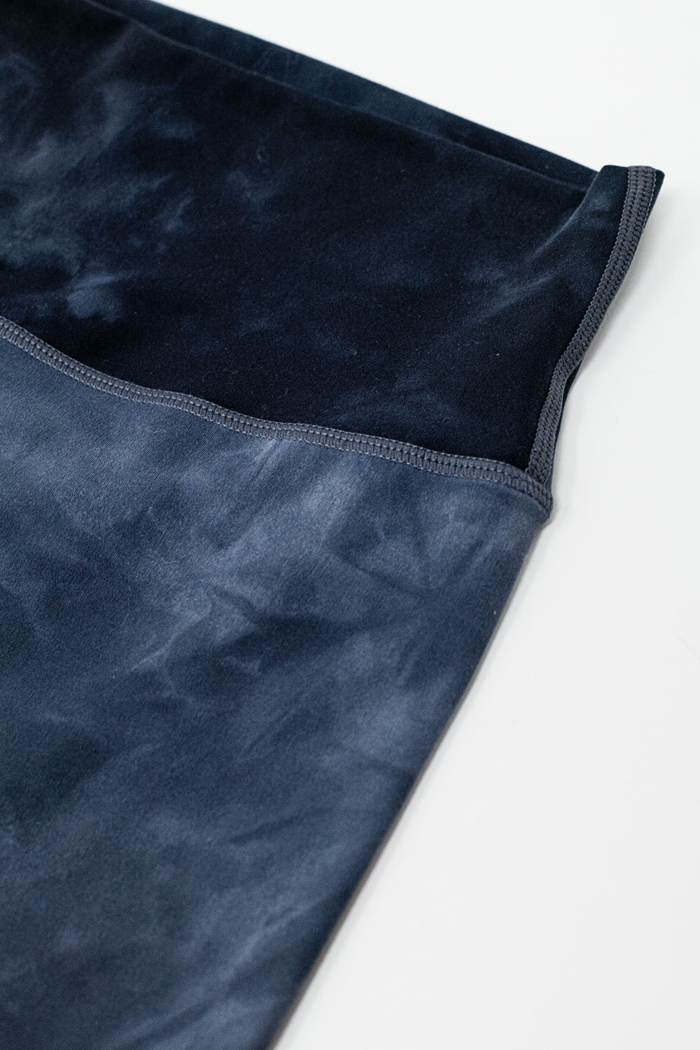 Leggings de cintura alta Midnight Blue Tie-Dye Q2