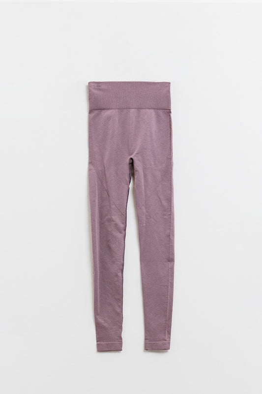 Q2 Leggings sin costuras malva