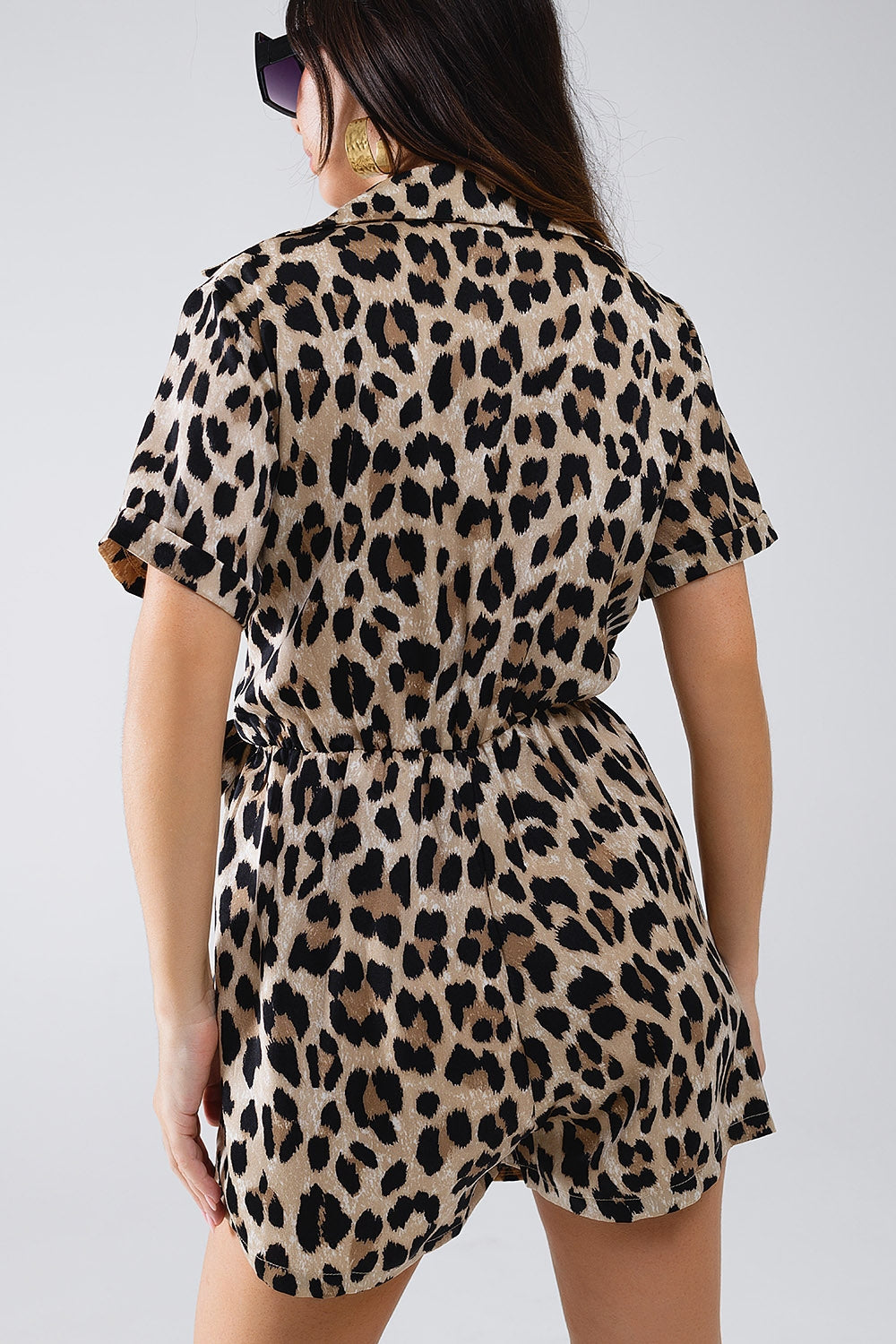 Mono con estampado de leopardo Q2