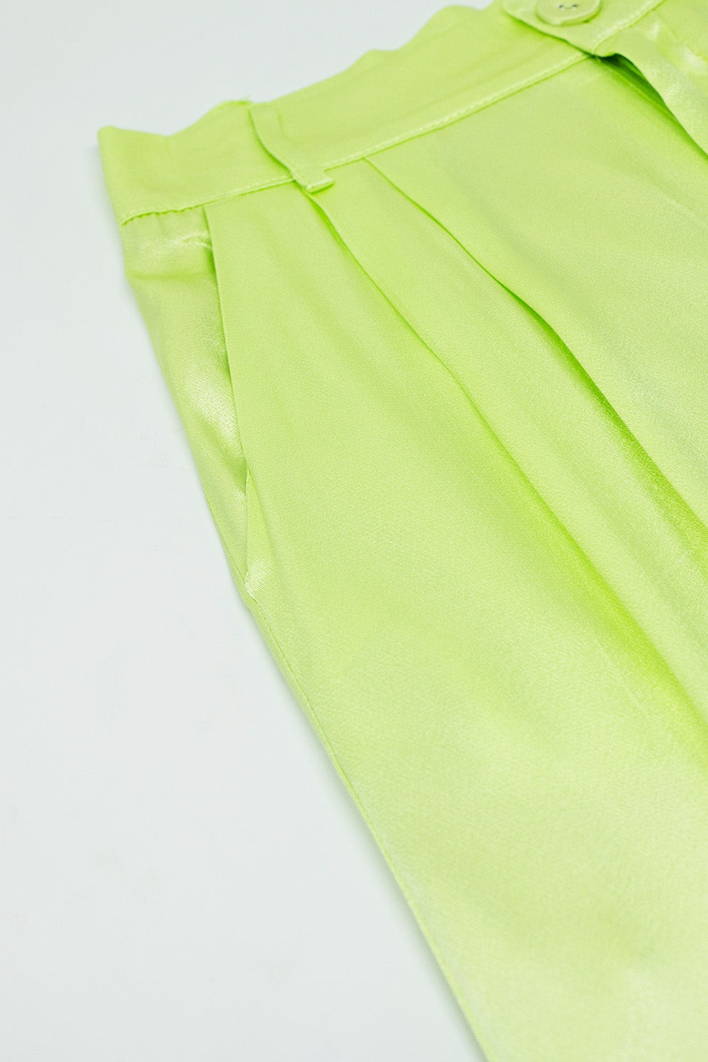Pantalones de raso acampanados lima con bolsillos Q2