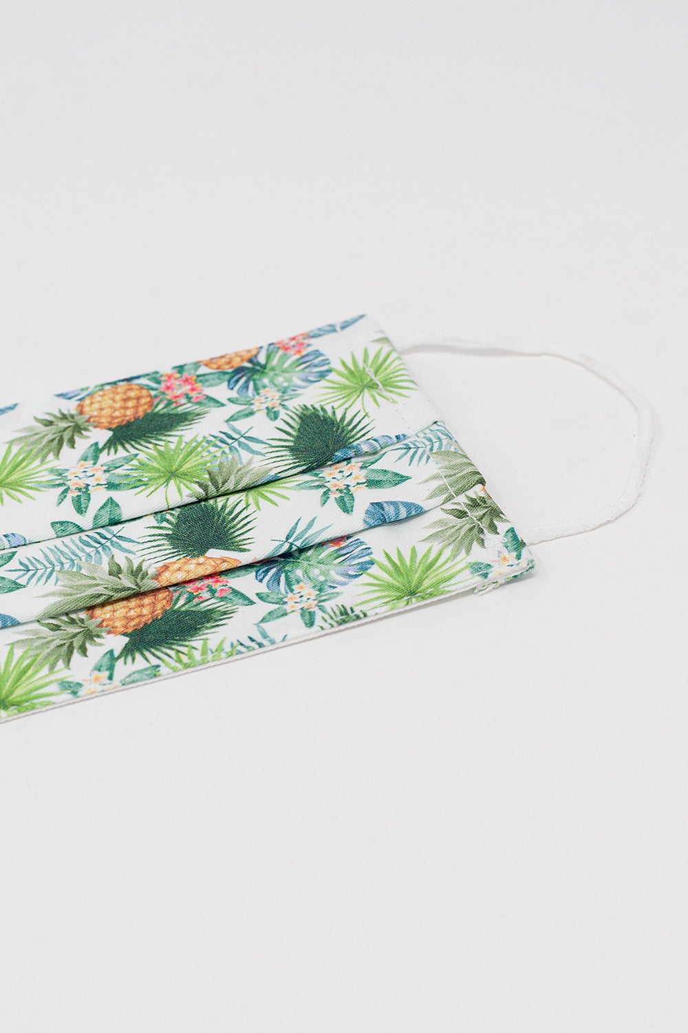 Paquete de 2 unidades Mascarilla palmera tropicaly piñas Q2