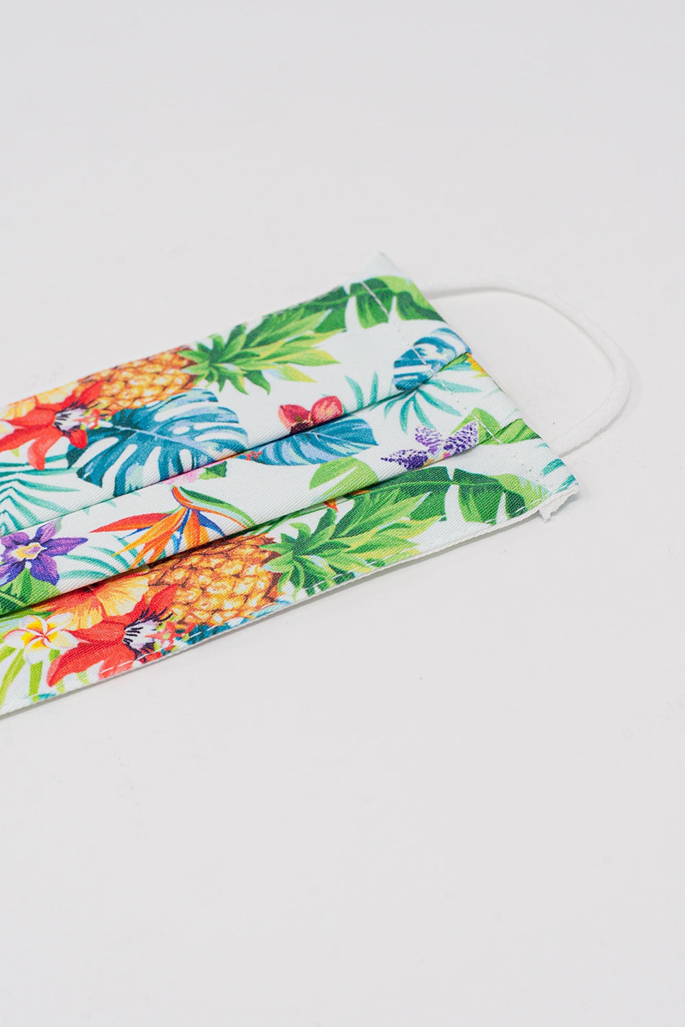 Paquete de 2 unidades Mascarilla palmera tropicaly piñas Q2