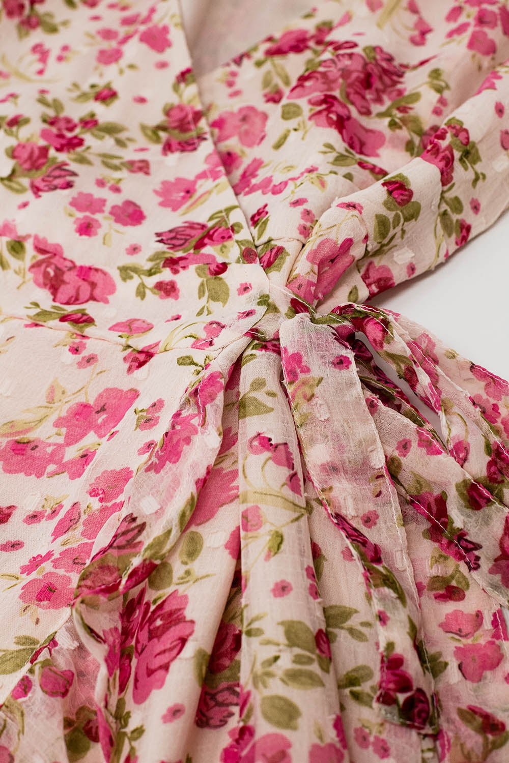 Plumetti Vestido corto con estampado floral rosa Q2