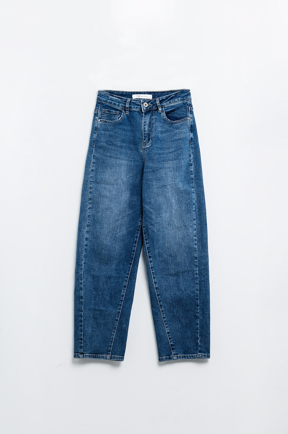 Vaqueros boyfriend oversize azul oscuro Q2
