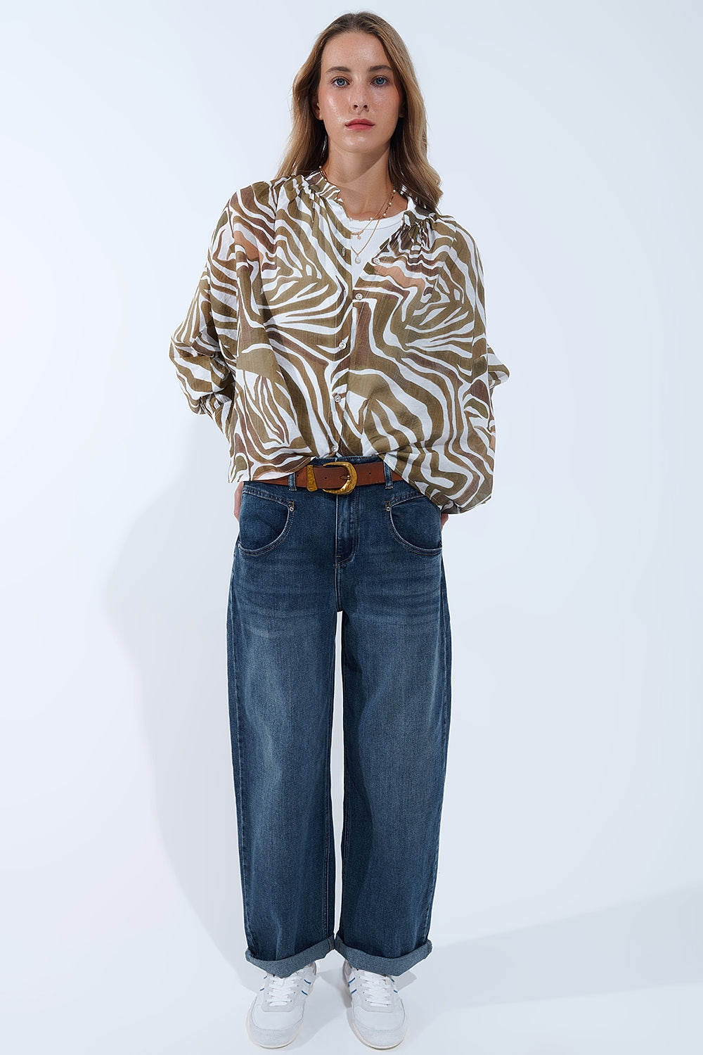 Vaqueros Relaxed WideLeg Vintage Wash Q2