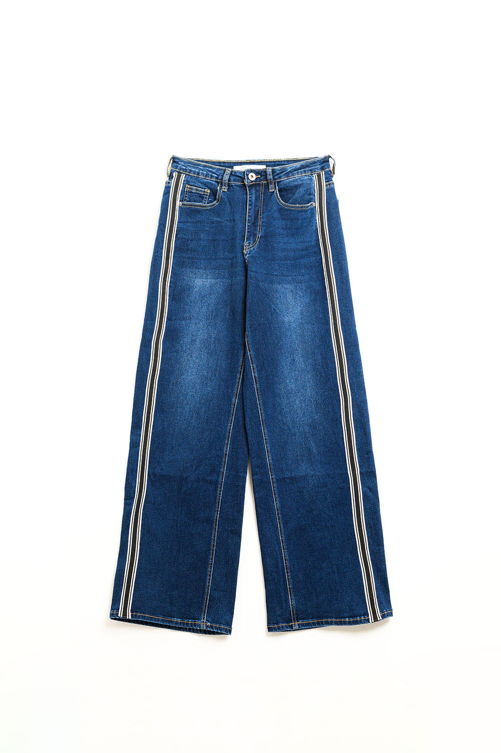 Vaqueros super Wide Leg con raya lateral Q2